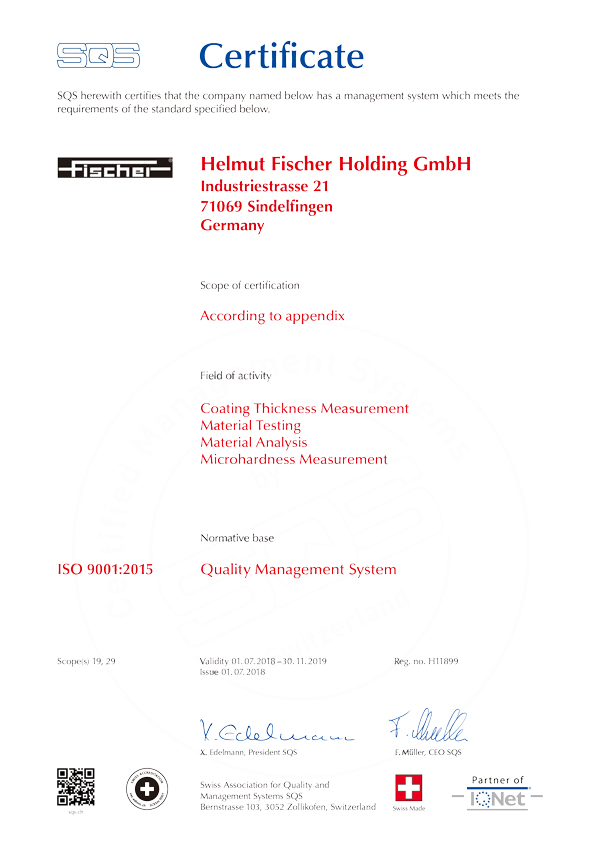 ISO9001認証取得
